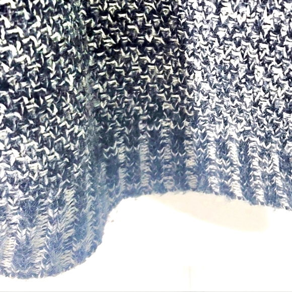 Rue21 Women Pullover Sweater Woven Black w/Silver Size L - Picture 7 of 10